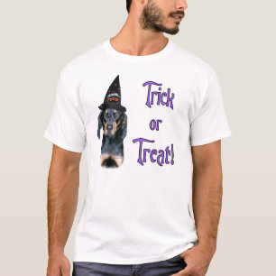 Camiseta Truco negro y moreno