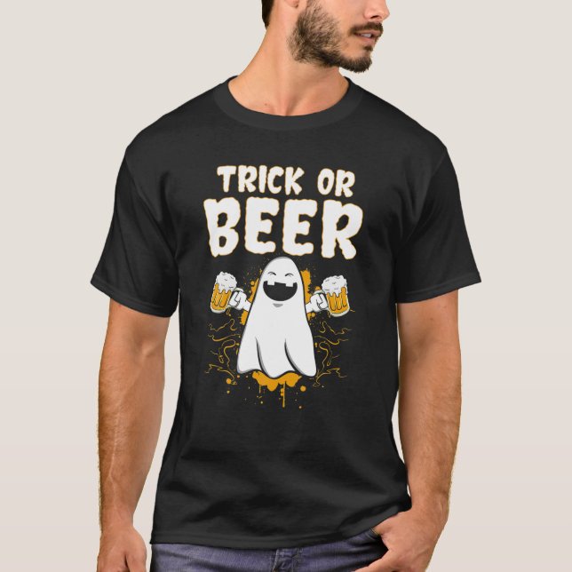 Camiseta Truco O Cerveza (Anverso)
