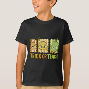 Camiseta Truco O Enseñanza, La Mala Semilla Vestido De Hall