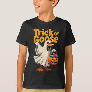 Camiseta Truco o ganso de Halloween