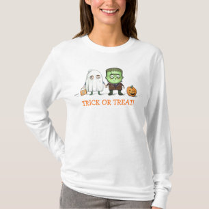 Camiseta Truco o invitación de Halloween