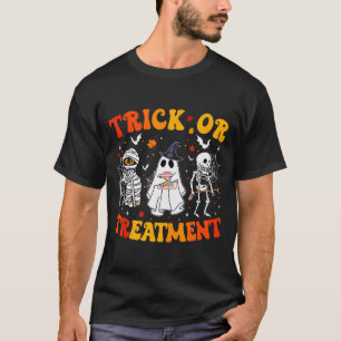 Camiseta Truco o Pt Terapia Física Therast Halloween 