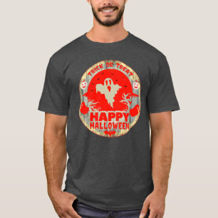 CAMISETA TRUCO O REGAÑO - FIESTA FELIZ DE HALLOWEEN