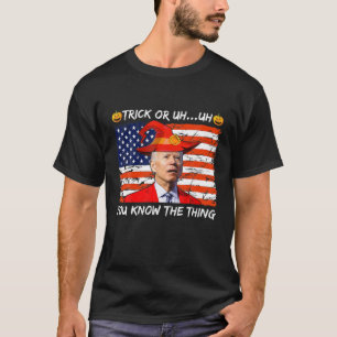 Camiseta Truco O Sabes La Cosa Graciosa Joe Biden Hal