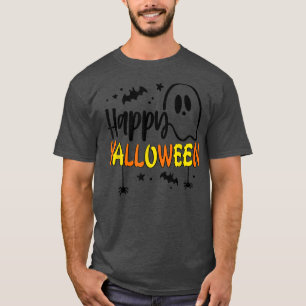 Camiseta Truco O Trata La Calabaza De Halloween Fantasma Bo