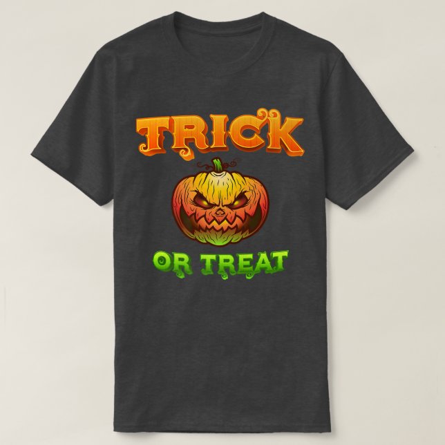CAMISETA TRUCO O TRATAMIENTO (Diseño del anverso)