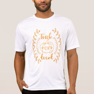 Camiseta Truco o tratamiento en plantas con T-Shirt