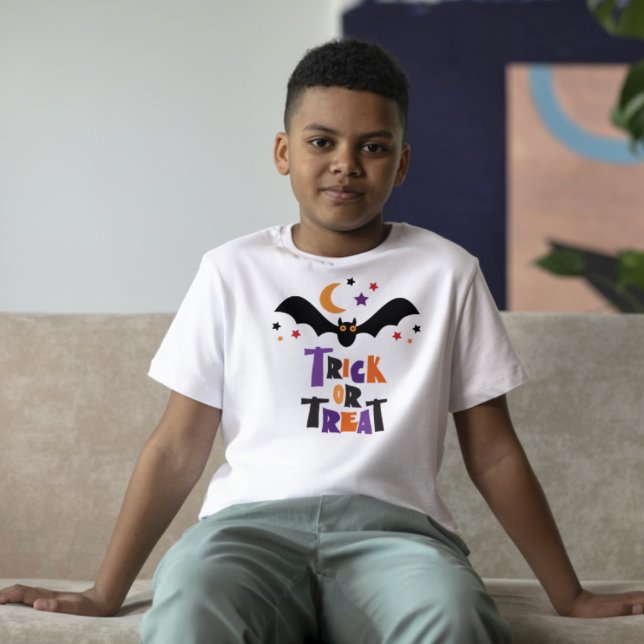 Camiseta Truco O Tratamiento | Halloween infantil (Subido por el creador)