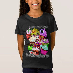 Camiseta Truco O Tratamiento Me Dan Algo Horroroso De Comer