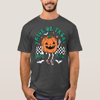 Camiseta Truco O Trate De Oler Mis Pies Calabaza Cuta Hallo