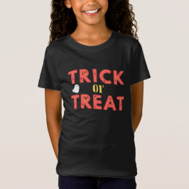 Camiseta Truco o trato a mujeres y niños negros