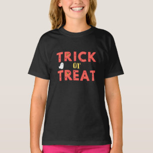 Camiseta Truco o trato a mujeres y niños negros