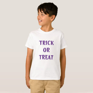 Camiseta Truco o trato a niños