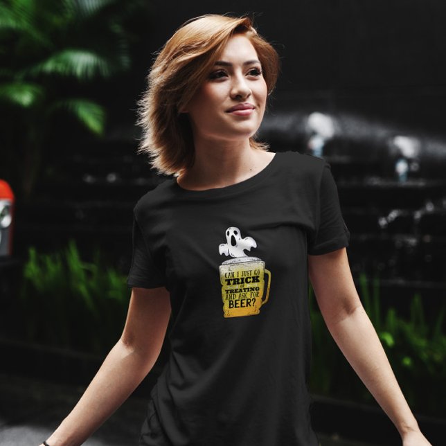 Camiseta Truco O Trato Cerveza (Subido por el creador)