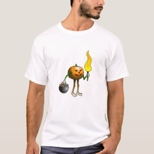 Camiseta Truco o trato de calabaza
