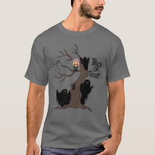 Camiseta Truco o trato fantasmas de los radios