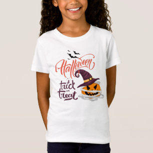 Camiseta Truco o trato feliz disfraz de Halloween para chic
