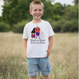 Camiseta Truco o trato halloween