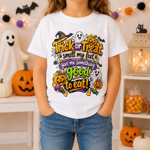 Camiseta Truco o trato, huele mis pies divertido Halloween