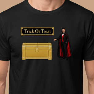 Camiseta Truco o trato vampiro Halloween