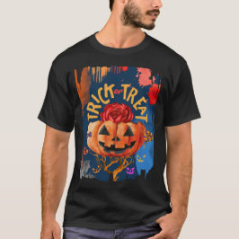 Camiseta Truco o truco de Halloween