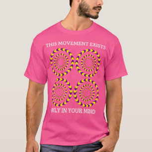 Camiseta Truco óptico divertido Ilusiones ópticas y enfoque