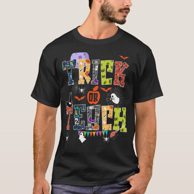 Camiseta Truco Retro O Enseñanza Sensación De La Vida De Lo (Anverso)