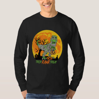 Camiseta Truco Rugido Tratar T Rex Dinosaurio Momia Niños H