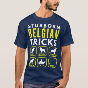 Camiseta Trucos belgas testarudos - Entrenamiento de perros