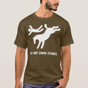 Camiseta Trucos - caballo Bucking divertido