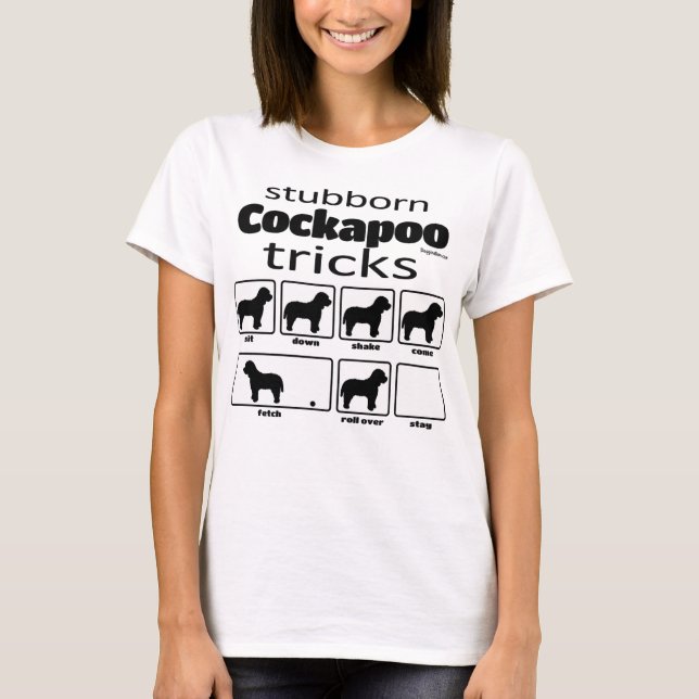 Camiseta Trucos de Cockapoo (Anverso)