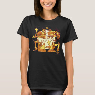 Camiseta Trucos de construcción fantasmales niños de calaba