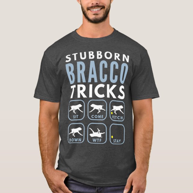 Camiseta Trucos de Italiano de Bracco de obstinación - Entr (Anverso)