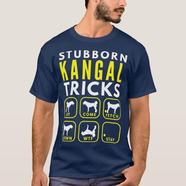 Camiseta Trucos de Kangal testarudo - Entrenamiento de perr (Anverso)