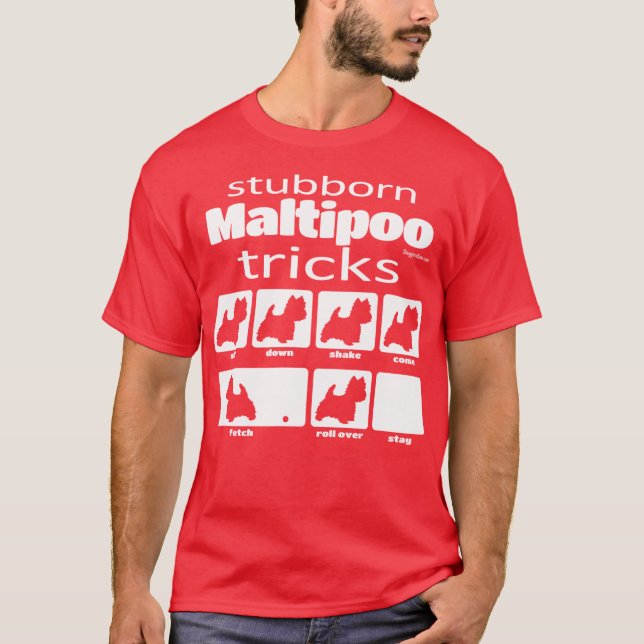 Camiseta Trucos de Maltipoo (Anverso)