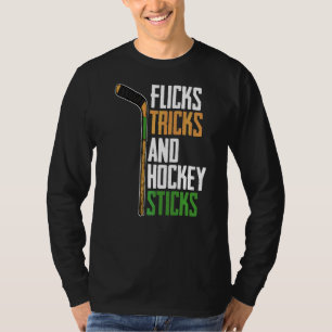 Camiseta Trucos De Paliza Y Hockey Hockey Hockey Sobre Hier