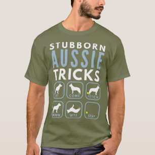 Camiseta Trucos de perro de ganado australiano de renombre 