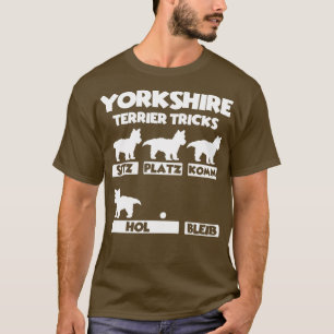 Camiseta Trucos de Perro Terrier de Yorkshire