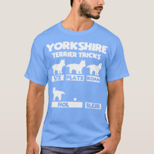 Camiseta Trucos de Perro Terrier de Yorkshire