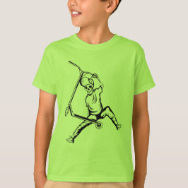 Camiseta Trucos de piloto de scooter gratis