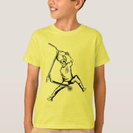 Camiseta Trucos de piloto de scooter gratis