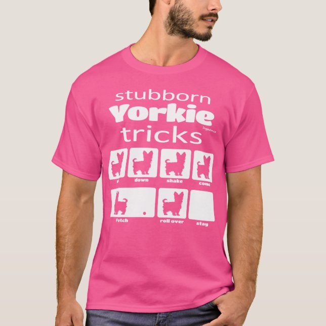 Camiseta Trucos de Yorkie (Anverso)