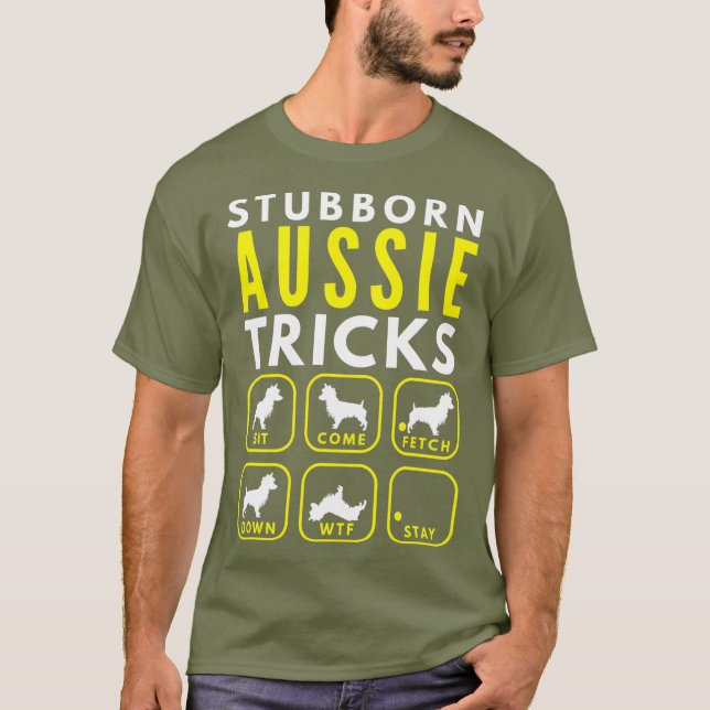 Camiseta Trucos estrafalarios australianos - Entrenamiento  (Anverso)