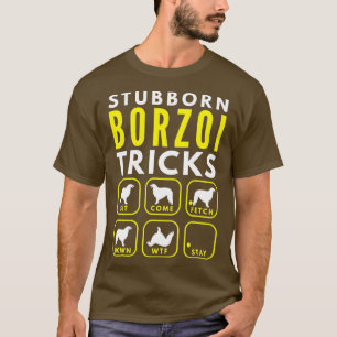 Camiseta Trucos fallidos de Borzoi - Entrenamiento de perro