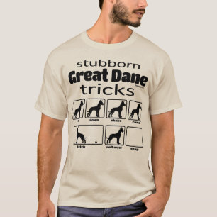 Camiseta Trucos obstinados de great dane