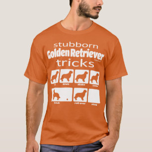 Camiseta Trucos obstinados del golden retriever