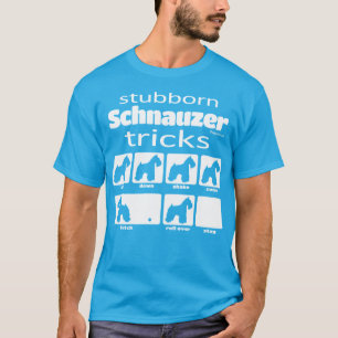 Camiseta Trucos obstinados del Schnauzer