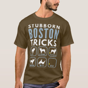 Camiseta Trucos testarudos de Boston Terrier - Entrenamient