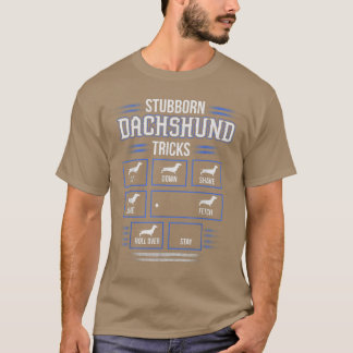 Camiseta Trucos testarudos de Dachshund