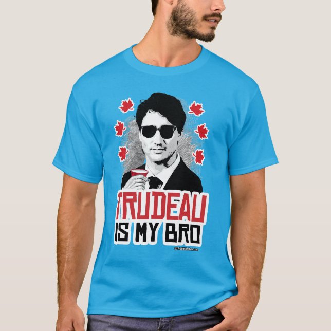 Camiseta Trudeau es mi Bro (Anverso)